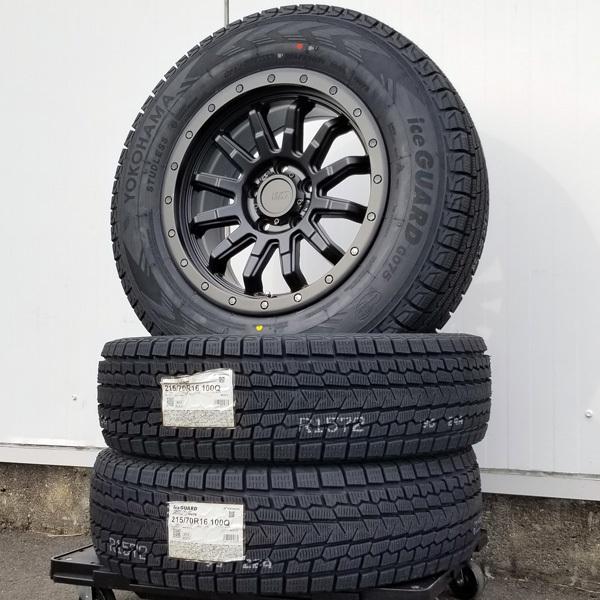 YOKOHAMA STUDLESS 16インチタイヤ アイスガード SUV G075 CX-5 16インチ スタッドレス タイヤ ホイール 4