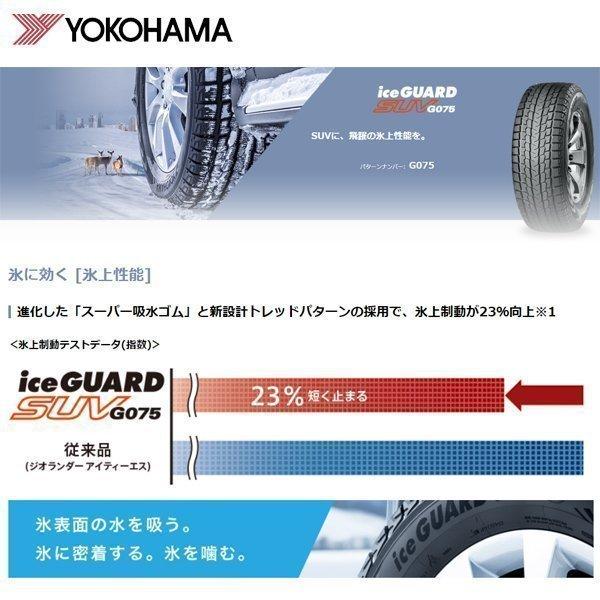 アイスガード SUV G075 RAV4 冬タイヤ スタッドレス 16インチ タイヤ