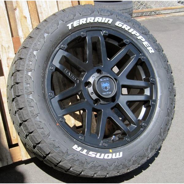 ランドクルーザー200 100 シグナス セコイア タンドラ Monsta Tyres TERRAIN GRIPPER ホワイトレター 275/55R20 20インチタイヤホイールセット