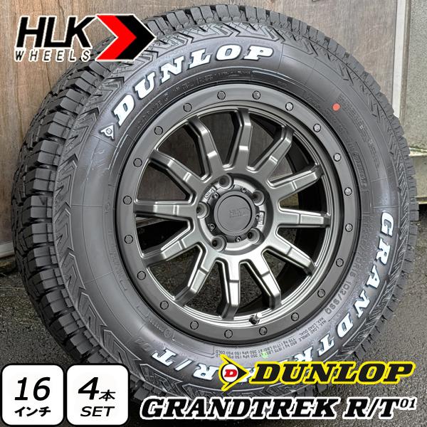 タイヤ・ホイール TAKA4 GRANDTREK RAV4 16インチ DUNLOP RT 215/70R16 225/70R16 235/70R16