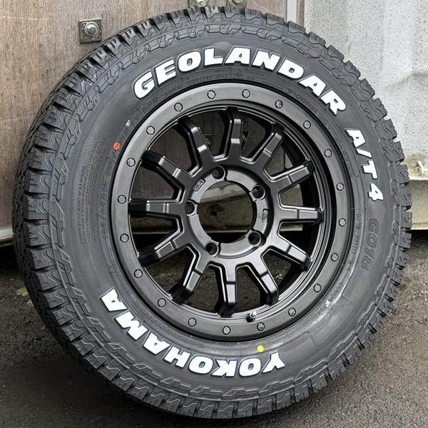 GEOLANDAR 純正車高 ジムニー JB64 新品 16インチ タイヤホイール4本