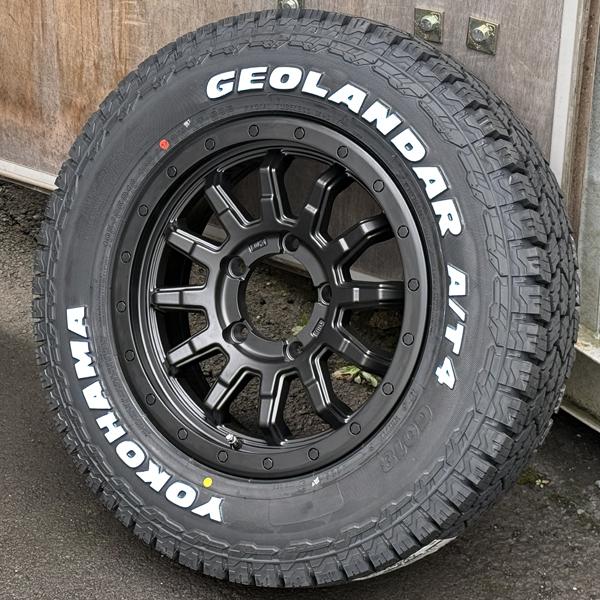 GEOLANDAR 純正車高 ジムニー JB64 新品 16インチ タイヤホイール4本
