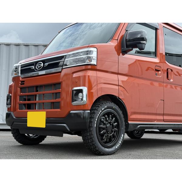 MUDSTAR ハイゼットカーゴ S320 S321 S330 S331 デッキバン 14インチ