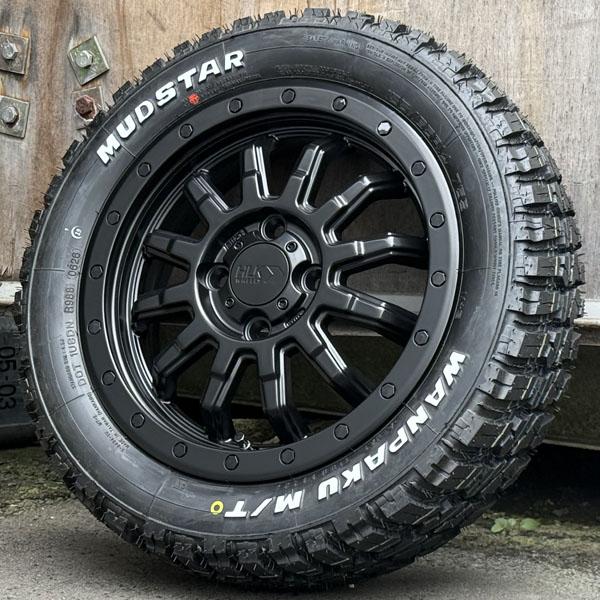 MUDSTAR ハイゼットカーゴ S320 S321 S330 S331 デッキバン 14インチ