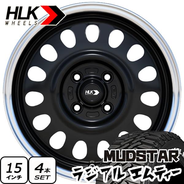 MUDSTAR タフト LA900 LA910 新品 15インチ タイヤホイール4本セット