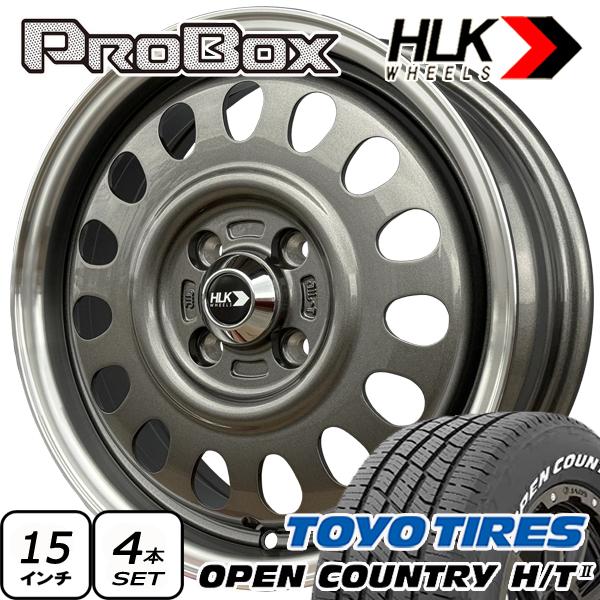 OPEN COUNTRY プロボックス サクシード 新品 15インチ タイヤホイール4