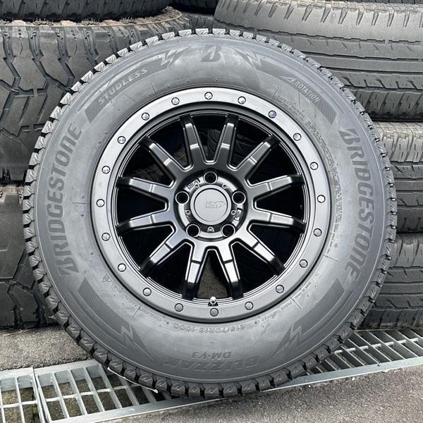 BLIZZAK DM-V3 215/70R16ホイール付デリカd5など4本セット ブリザック BRIDGESTONE BLIZZAK DM-V3 16インチ 新品タイヤ