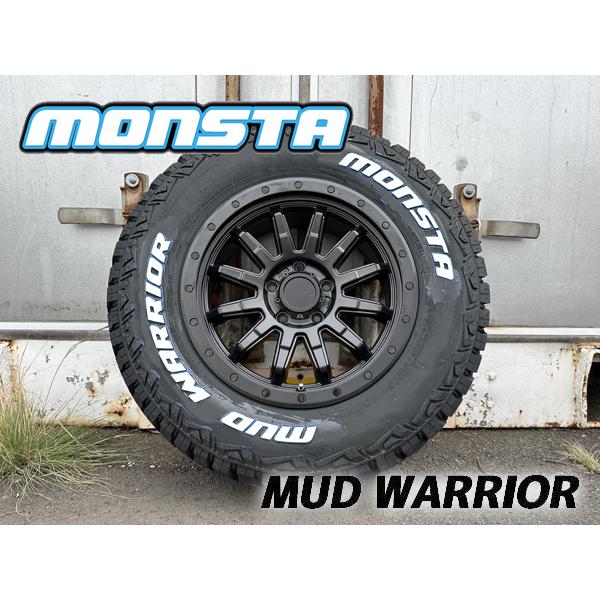 デリカD5 RAV4 CX5 エクストレイル アルファード 新品 16インチ タイヤホイール 4本 MONSTA MUD WARRIOR ...