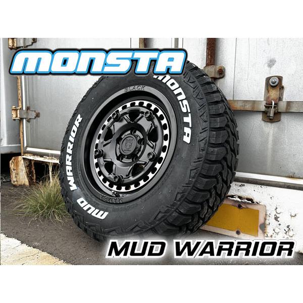 デリカD5 RAV4 CX5 エクストレイル アルファード 新品 16インチ タイヤホイール 4本 MONSTA MUD WARRIOR ...