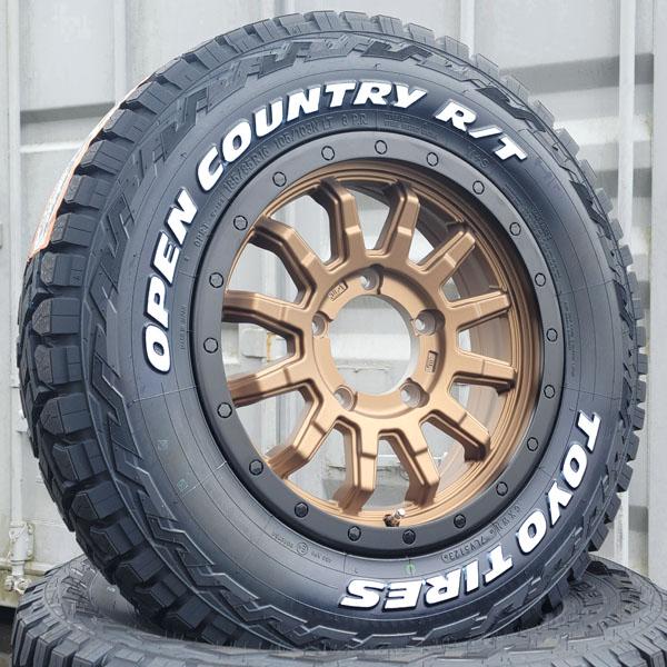 新品】ジムニー タイヤホイール4本 185/85R16 ホワイトレター TOYO