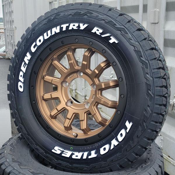 新品】ジムニー タイヤホイール4本 185/85R16 ホワイトレター TOYO