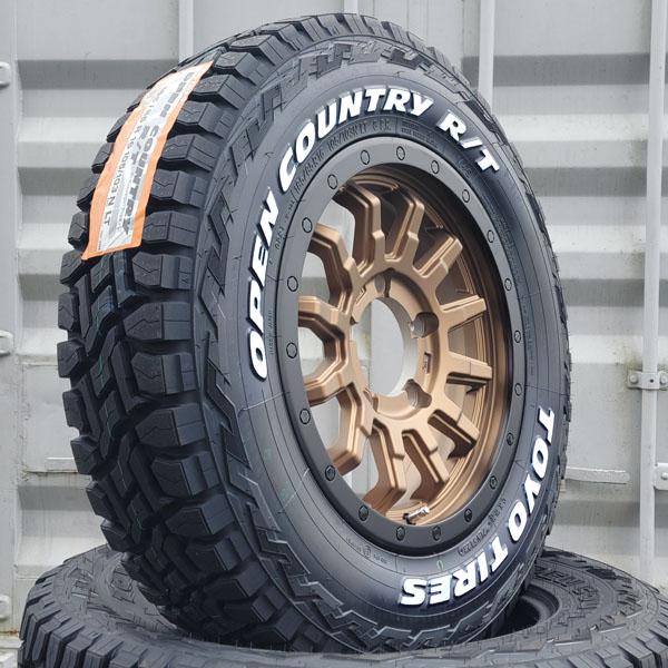 新品】ジムニー タイヤホイール4本 185/85R16 ホワイトレター TOYO