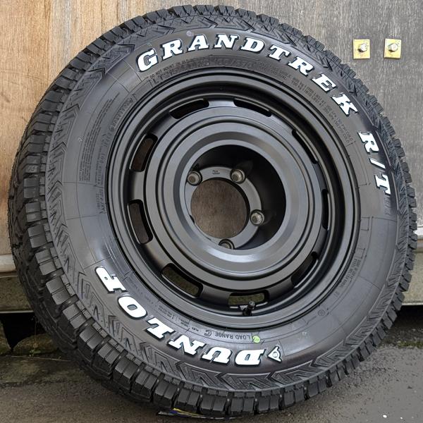 GRANDTREK 【5本セット】ジムニーシエラ ノマド DUNLOP RT 215/70R16