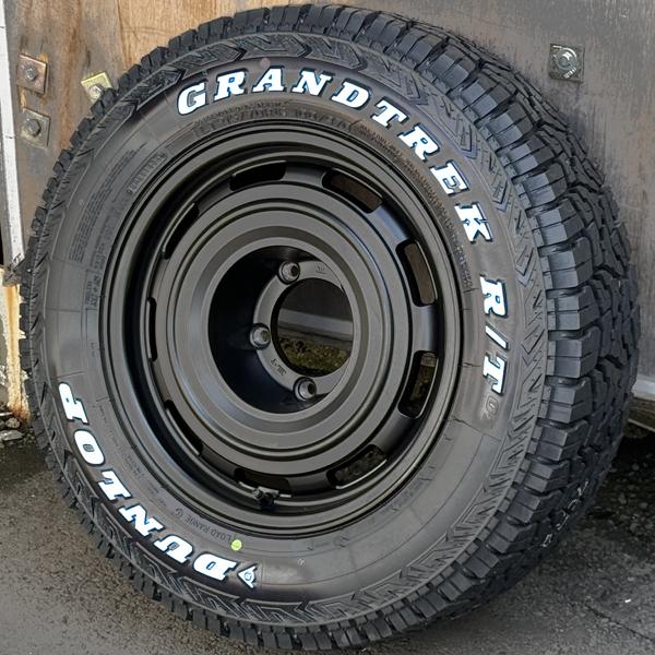 GRANDTREK 【5本セット】ジムニーシエラ ノマド DUNLOP RT 215/70R16