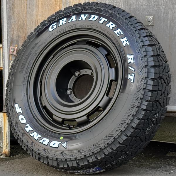 GRANDTREK 【5本セット】ジムニーシエラ ノマド DUNLOP RT 215/70R16