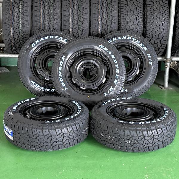 GRANDTREK 【5本セット】ジムニーシエラ ノマド DUNLOP RT 215/70R16