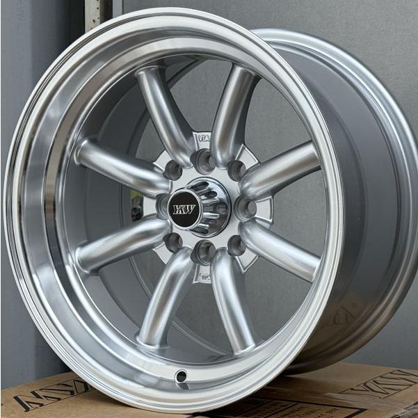在庫限り 15x8J ±0 PCD 100 114.3 4穴 15インチホイール4本セット