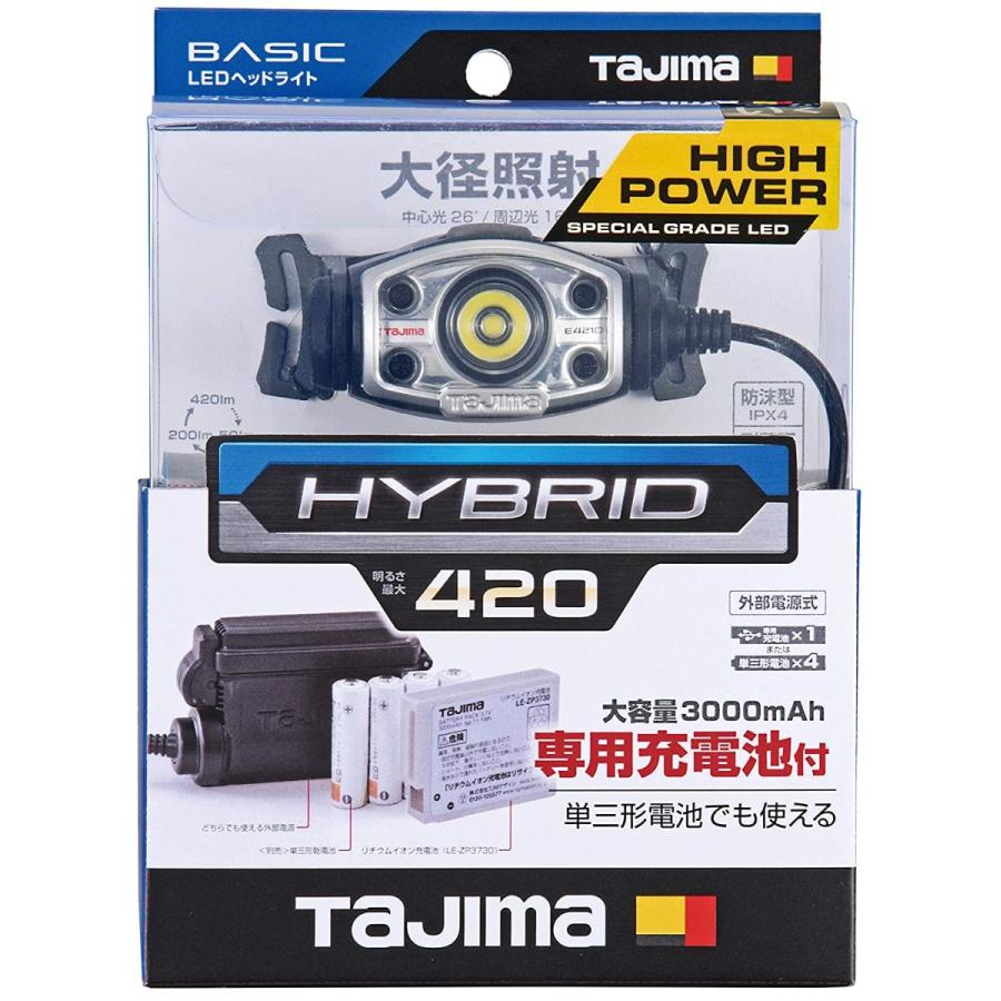 送料無料 Tajima 高品質の人気 タジマ LEDヘッドライト LE-E421D-SP E421D セット 予約受付中
