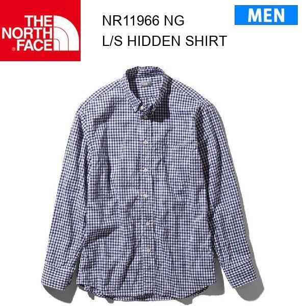 22SS ノースフェイス ロングスリーブヒデンバリーシャツ メンズ L S Hidden Valley Shirt NR11966 カラー NG  THE NORTH FACE 正規品 :11-NR11966-NG:スポーツショップアラジン - 通販 - 