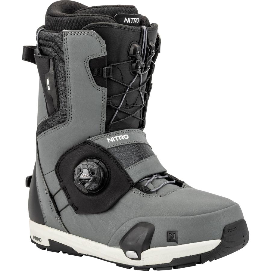 24-25 NITRO SNOWBOARD BOOTS PROFILE STEP ON TLS Charcoal 2025 