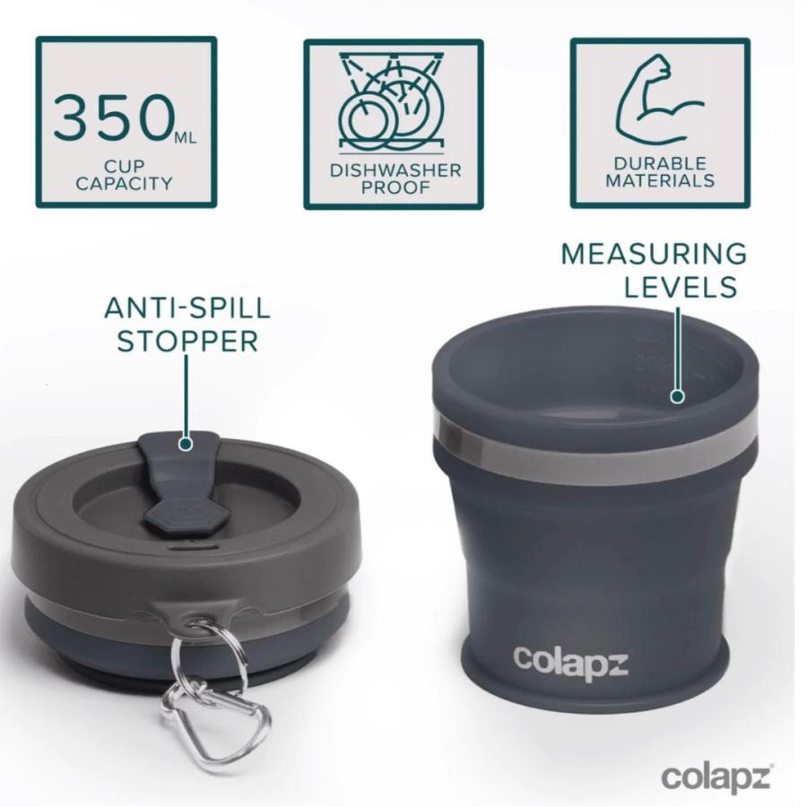 高級品 COLAPZ コラプズ 折りたたみ Coffee キャンプ コーヒーカップ アウトドア Collapsible Cup バーベキュー、調理用品 ONOE 尾上製作所 干しかご 40 ON-5803