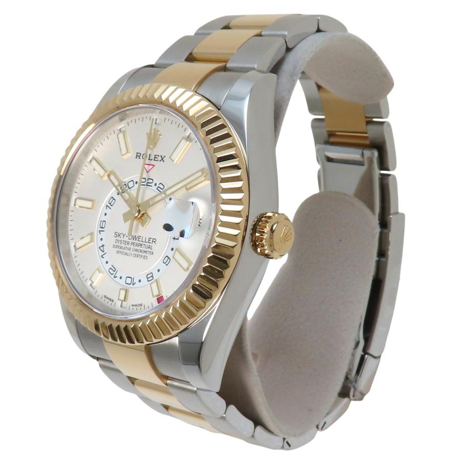 ROLEX 【保証書付】ロレックス 326933 スカイドゥエラー YG/SS  