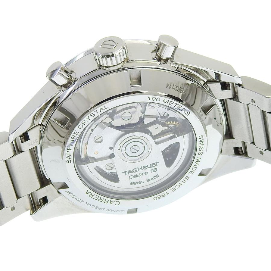【2023年保証書付】タグホイヤー カレラ キャリバー16 SS グレー 自動巻き メンズ 40101831778【中古】【アラモード】 |  | 03