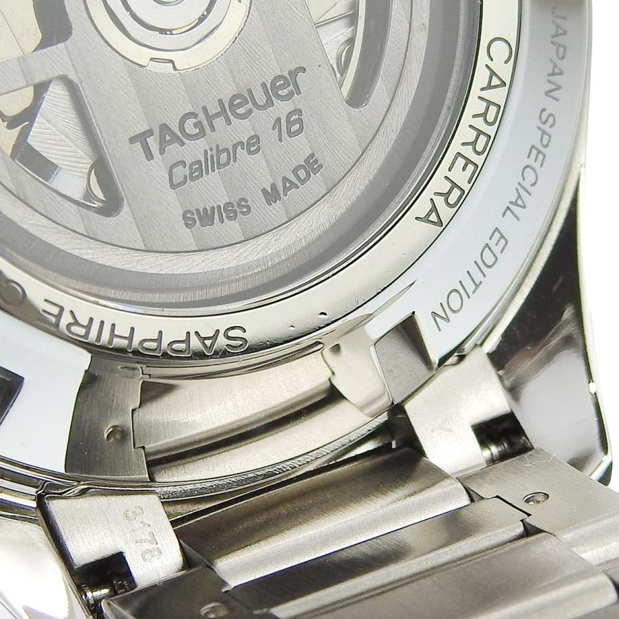 【2023年保証書付】タグホイヤー カレラ キャリバー16 SS グレー 自動巻き メンズ 40101831778【中古】【アラモード】 |  | 04