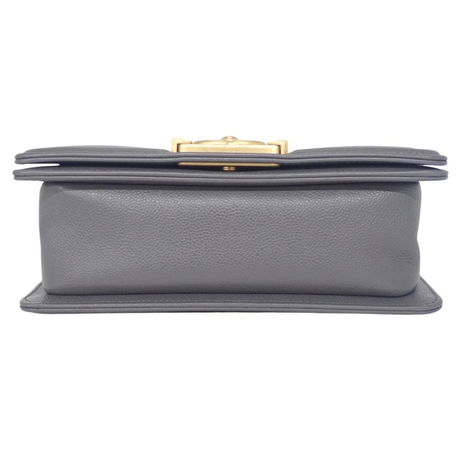 CHANEL/シャネル ボーイシャネル チェーンショルダー ココマーク ショルダーバッグ グレー レディース CHANEL（シャネル） ボーイシャネル ココマーク スモール チェーン