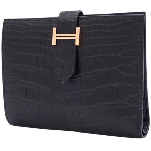 HERMES(エルメス) ベアン コンパクト コンパクト財布 2つ折り 