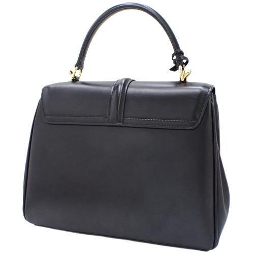 CELINE セリーヌ セーズ16 スモール ハンドバッグ 2WAY ブラック CELINE セリーヌ セーズ16 スモール ハンドバッグ 2WAY ブラック