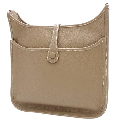 HERMES エルメス エヴリン 3 PM エトゥープ グレージュ トリヨン  