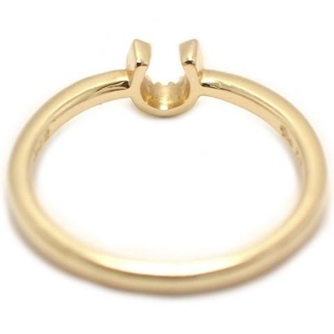 STAR JEWELRY スター ジュエリー ホースシューピンキーリング 馬蹄  