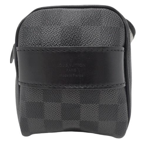 ランキング上位のプレゼント ダミエ グラフィット ルイ ヴィトン おすすめ 人気商品 トワレ ポーチ アラモード N ブラック黒 グレー灰 クラッチ セカンドバッグ バッグ Abora No