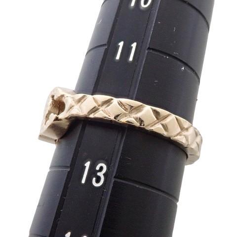 CHANEL シャネル I LOVE アイ ラブ ハート リング 指輪 GP ピンク 