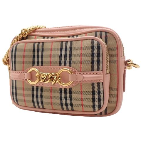 BURBERRY BURBERRY(バーバリー) LINK チェーン カメラバッグ 