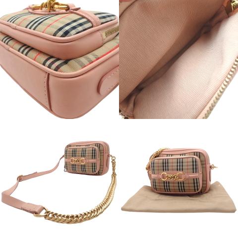 BURBERRY BURBERRY(バーバリー) LINK チェーン カメラバッグ 