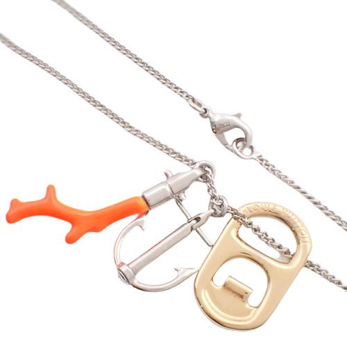 LOUIS VUITTON（ルイ・ヴィトン） サンゴモチーフネックレス