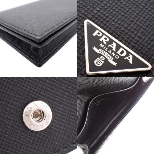 PRADA プラダ 名刺入れ サフィアーノ 2MC122 ネロ 黒 中古 プラダ 名刺