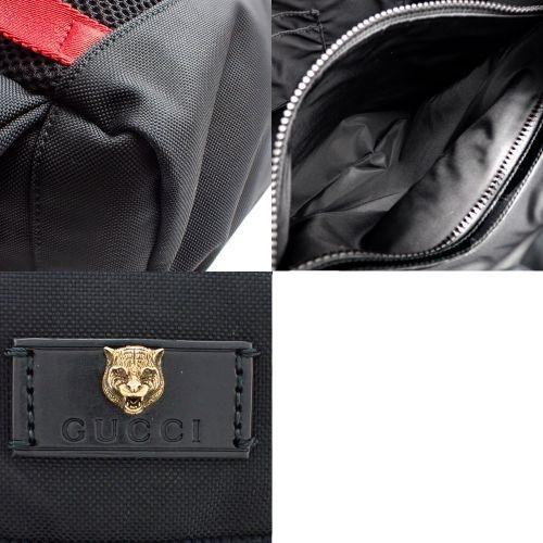 GUCCI グッチ シェリーライン タイガーヘッド リュックサック GUCCI グッチ シェリーライン タイガーヘッド リュックサック