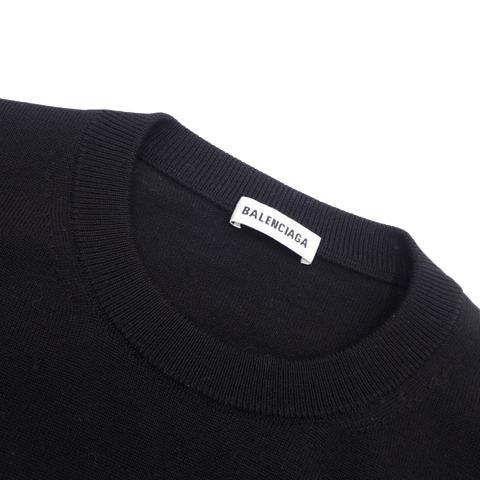 BALENCIAGA バレンシアガ エンブロイダリー ニットセーター トップス 