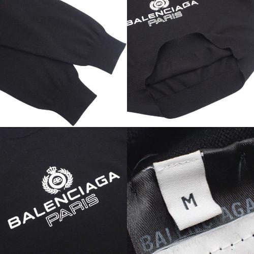 BALENCIAGA バレンシアガ エンブロイダリー ニットセーター トップス 