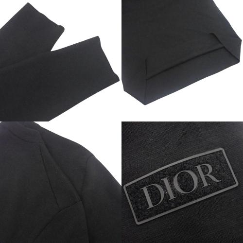 Dior HOMME ディオール・オム ロゴパッチ付 ニット トップス M Dior HOMME ディオール・オム ロゴパッチ付 ニット トップス M