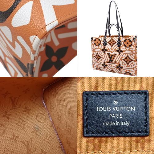 LOUIS VUITTON ルイ・ヴィトン LVクラフティ オンザゴーGM トート  