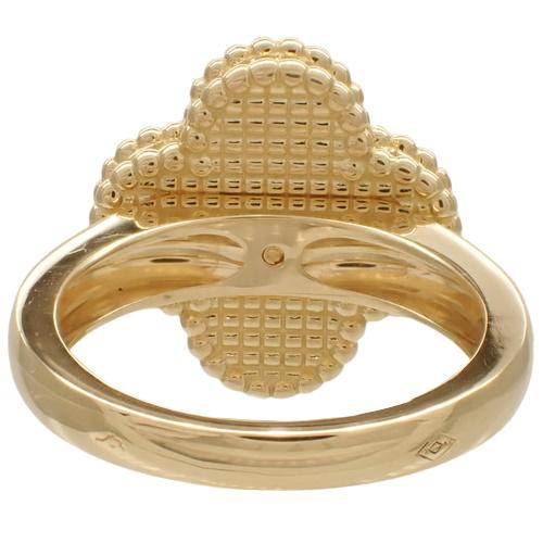 ヴァンクリーフ＆アーペル ヴィンテージ アルハンブラ リング K18 YG