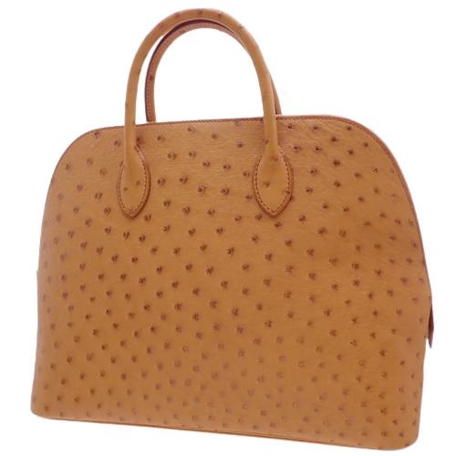 HERMES HERMES(エルメス) ボリード ウェブ オーストリッチ チェス 