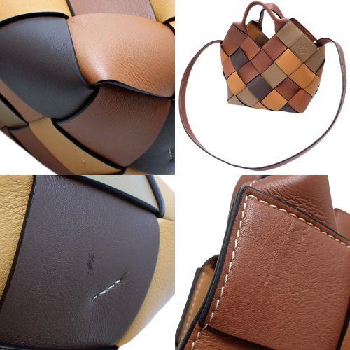 LOEWE ロエベ ウーブン バスケットバッグ スモール ハンドバッグ