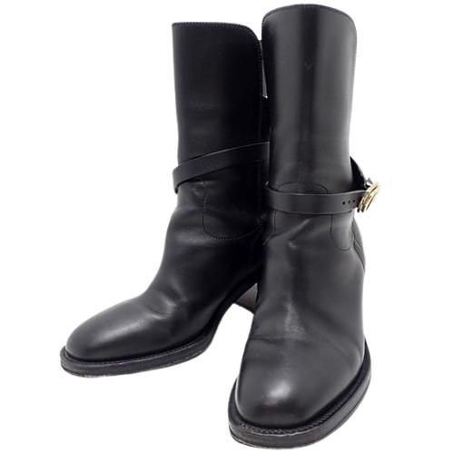 クリスチャンディオール DIOR EMPREINTE ショートブーツ カーフスキン  