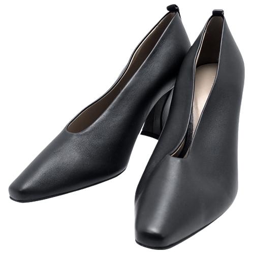ボッテガヴェネタアーモンドトウ パンプス 34 ブラック黒