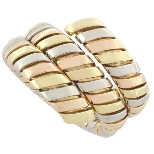 BVLGARI(ブルガリ) トゥボガスリング K18 ゴールド YG ピンクゴールド 